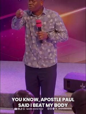 Apostle Arome Osayi