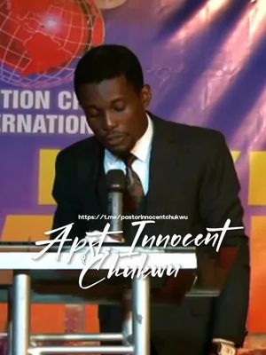 Pastor Innocent Chukwu