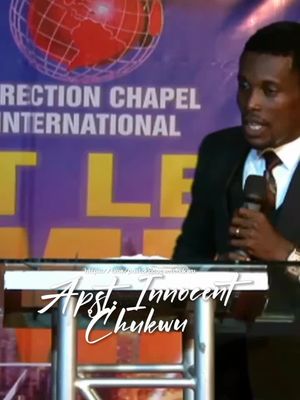 Pastor Innocent Chukwu