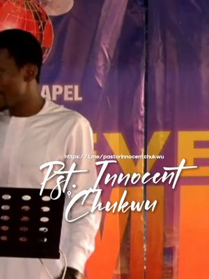 Pastor Innocent Chukwu