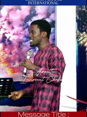 Pastor Innocent Chukwu