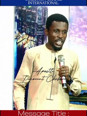 Pastor Innocent Chukwu