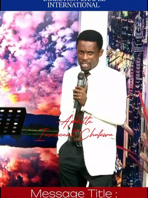 Pastor Innocent Chukwu